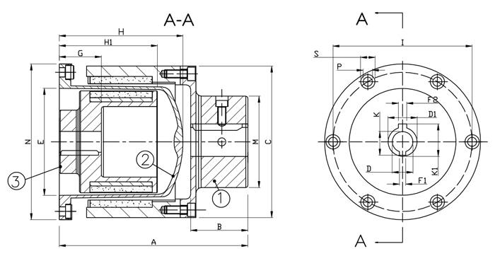 coupling pump shaft coupling alignment pump shaft coupling product-1-1